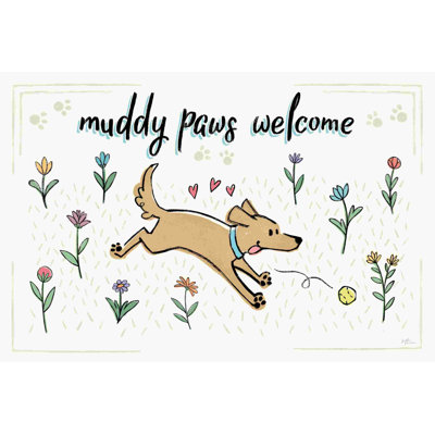 Chiens dans le jardin I