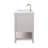 Vicini 60" Single Bathroom Vanity Set-1065208474