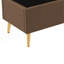 Banc de rangement moderne Banc de rangement rembourré pour hall d'entrée-130075031-130075032-130075034