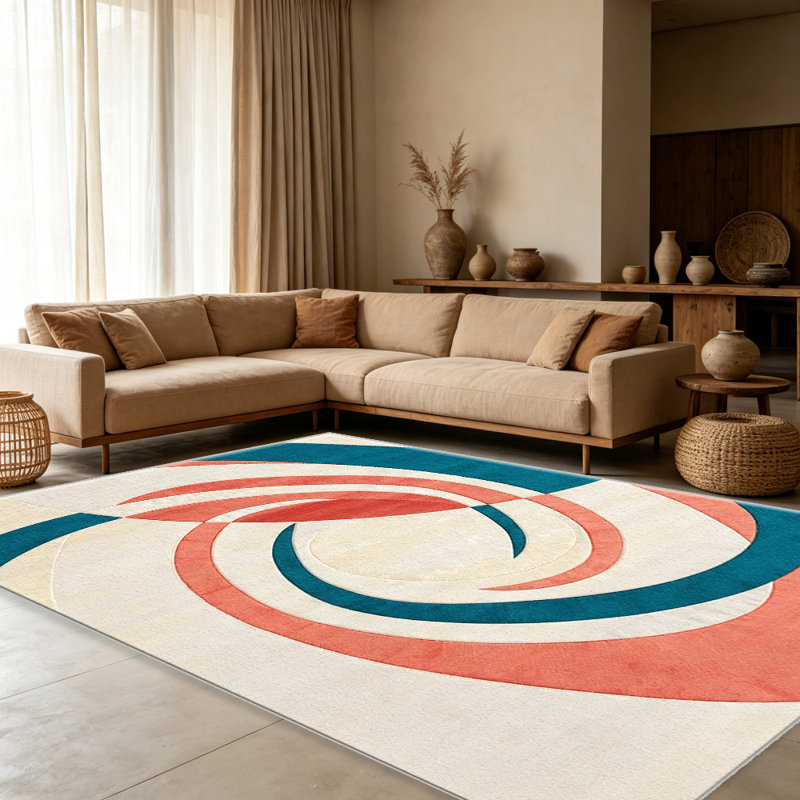 Tapis Coral Tail, Rectangle 4 pi 8 po x 6 pi 8 po