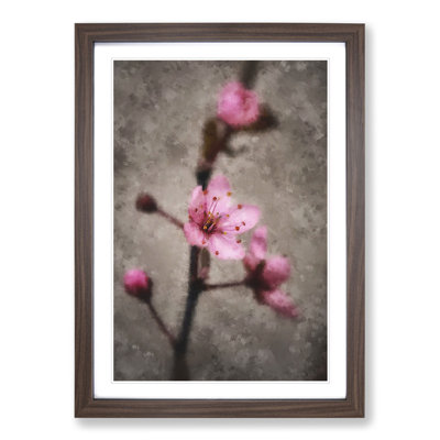 Pink Cherry Blossom Flowers Vol.1 - Picture Frame Graphic Art