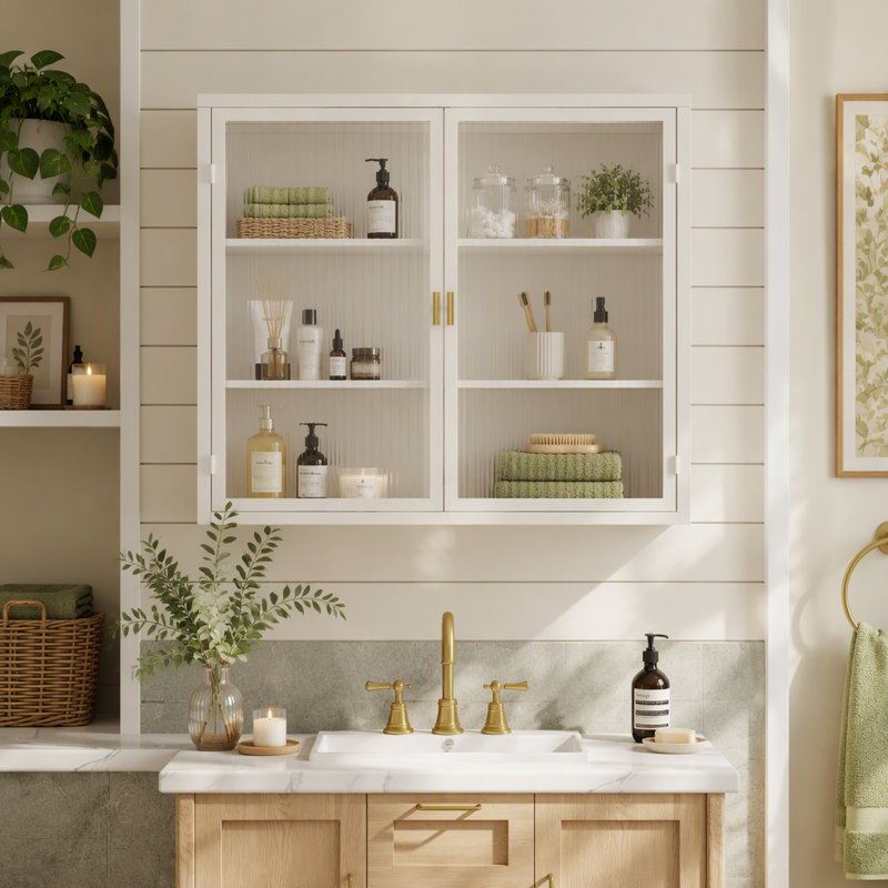 Armoire murale 27,56 po, White