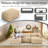 Eleen 5-piece 112.6"W Chenille Modular Sectional, Seat Underneath Storage Basket, 2 Storage Ottomans-1120723789