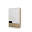 Bethony White and Oak Copenhagen Wardrobe 140cm