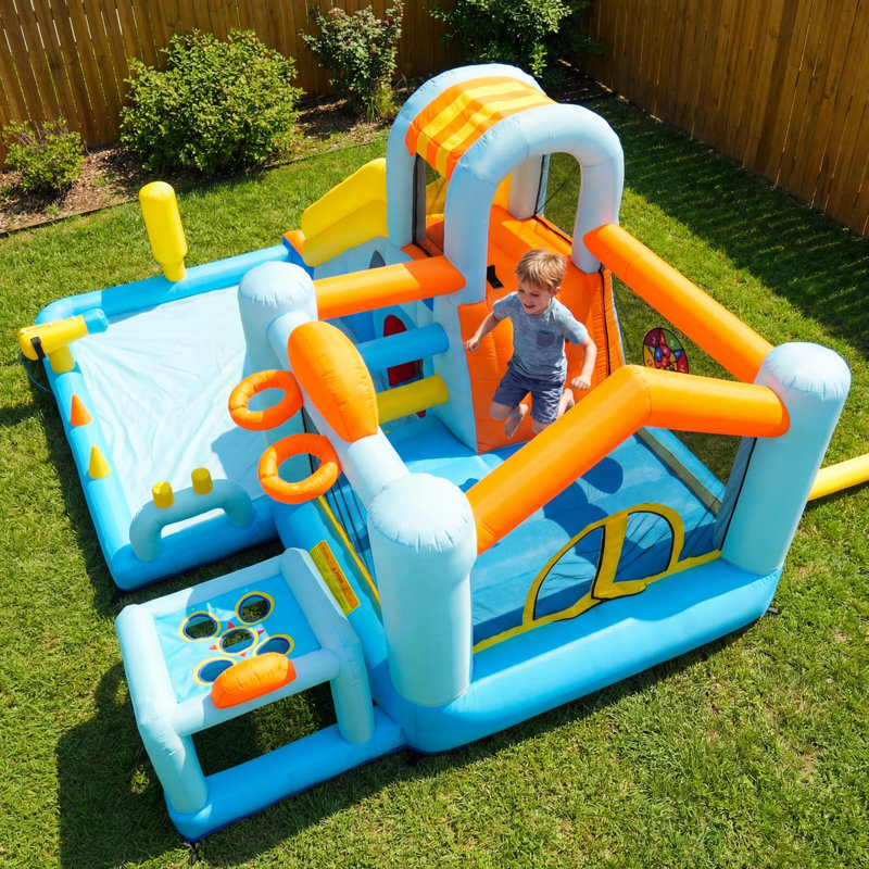 Inflatable Bounce House Water Slide
