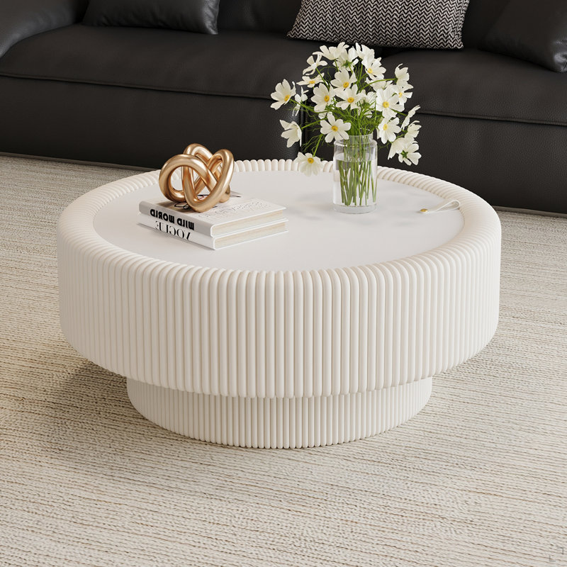 Table basse 31,5 po, Beige