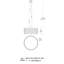 Appley 4 - Light LED Drum Pendant