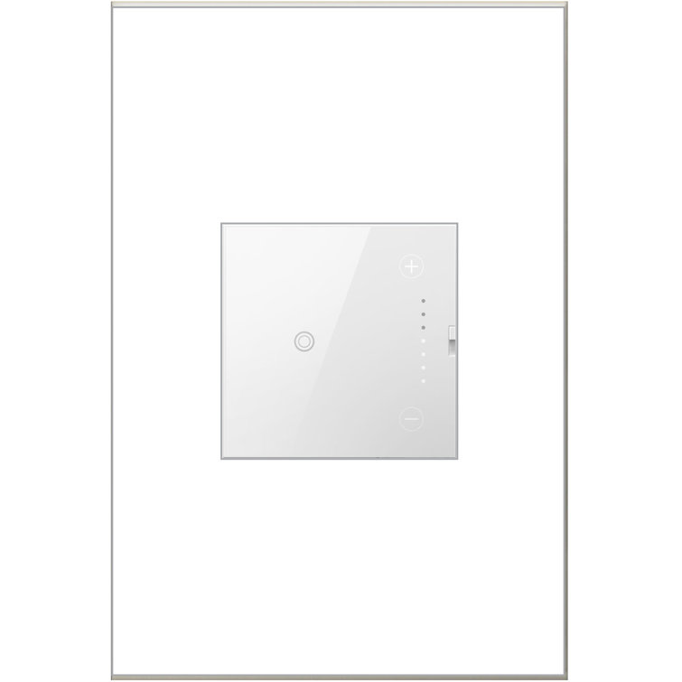 Adorne® Touch 0-10V Single Pole and 3 Way Dimmer with Microban