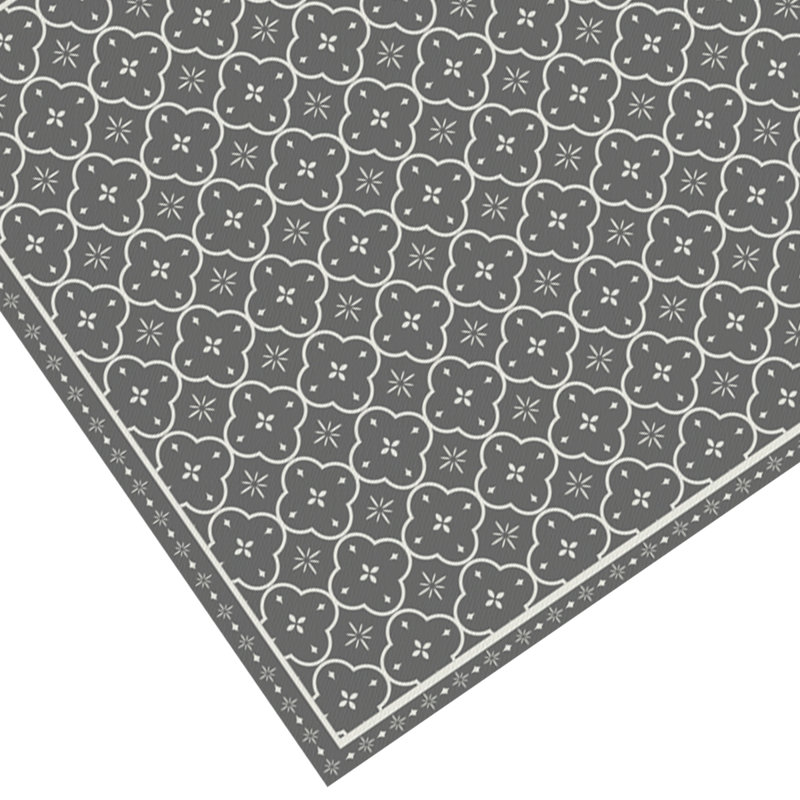 Davanti Vinyl Floor Mat - Mediterranean Collection, Rectangle 3' x 5'