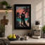 Sunset Embrace Tropical 1 Piece Wrapped Canvas Wall Art-1543393566-1543393567