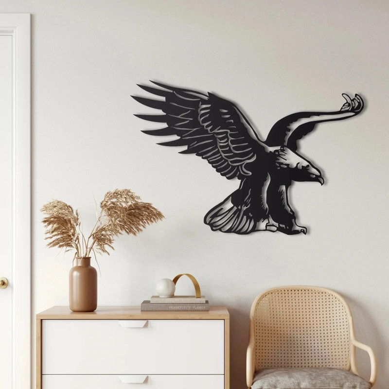 Handmade Rustic Animals Wall Decor on Metal