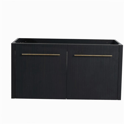 Armoire de salle de bain murale 36 pouces (armoire seulement, n'inclut pas le lavabo supérieur)