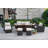 9 - Person Patio Conversation Set with Cushions