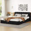Grand lit plateforme tapissier-131270815