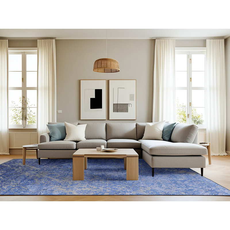 Alboran Abstract Indoor Rug, Rectangle 8' x 10'