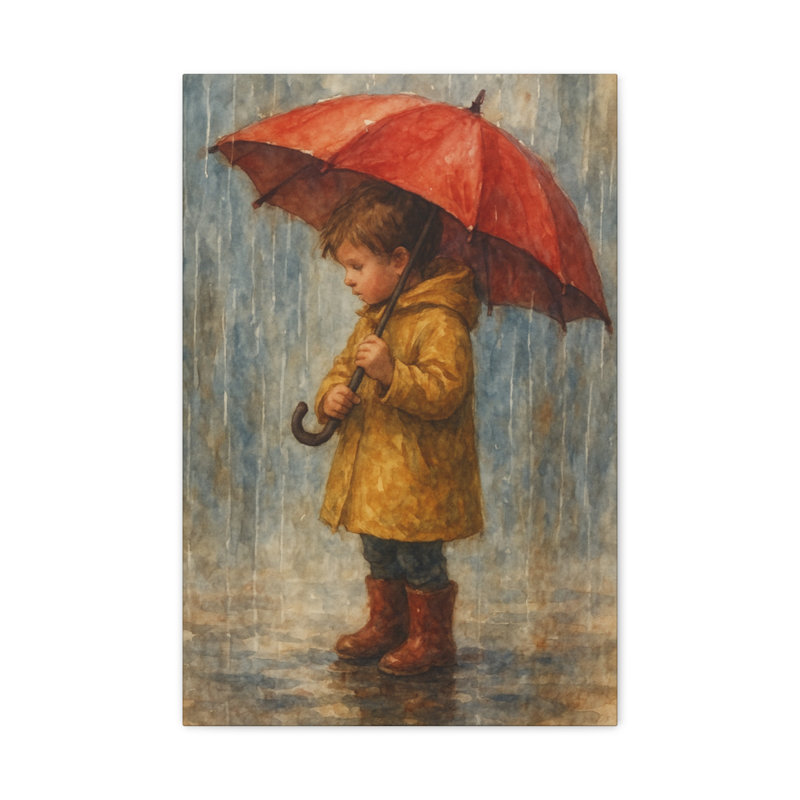 Aaroon Single Picture Frame Print on Canvas, 60.96 cm H x 40.64 cm W