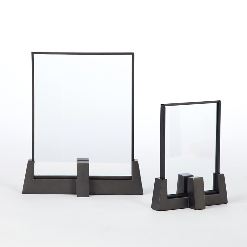 Hestia Picture Frame-Lg, 8" x 10", Gray