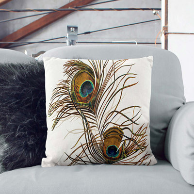Animal Print Square Cushion