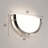 LED Half-Moon Wall Sconce Light - 15W