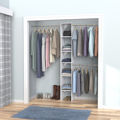 SuiteSymphony 13" W - 82" H Closet System Starter Kit