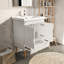 Sahra Single Bathroom Vanity with Ceramic Basin-6857908-6857909