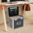 13.4" H X 13.8" W Lockable File Organizer Storage Box-86684390