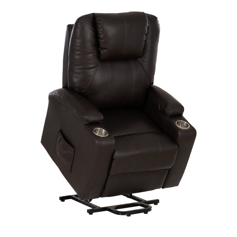 Fauteuil inclinable électrique lève-personne Annazette , Chocolat