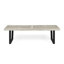Banc de patio avec pieds en fer-1261191061