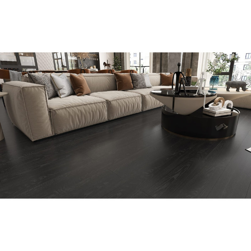 Planche de vinyle de luxe 7,25 po x 48 po x 6 mm Timber Series