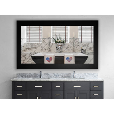 Irodion Engineered Wood Flat Mirror