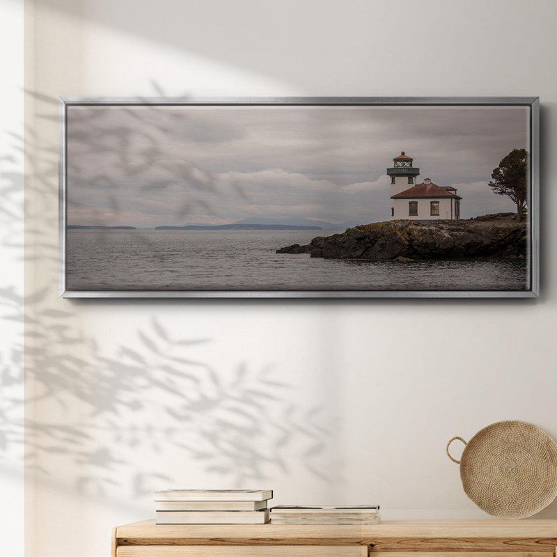 Vigil- Framed Canvas, 12" H x 30" W