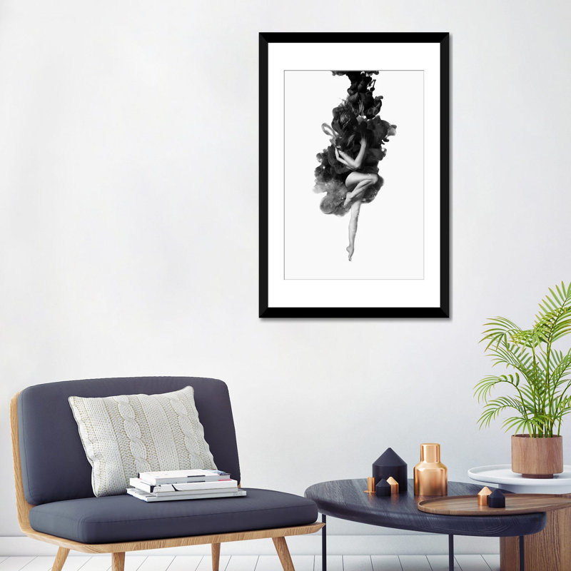 « the nés of the univers », reproduction sur toile, H 32 po x l 24 po x P 1 po, Papier d'art encadré noir