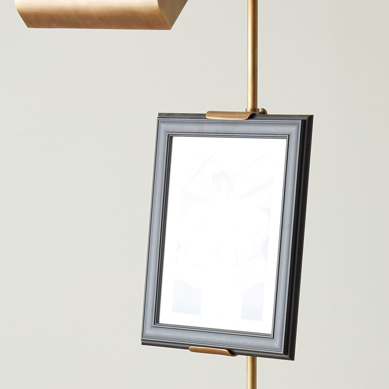 LED Swing Arm Floor Lamp
