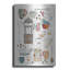 «Coffee Chart II V2 Gingham» par Courtney Prahl-101657059