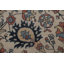 Tapis turc All-Over Floral Sultanabad Ziegler noué à la main 9 pi 9 po x 13 pi