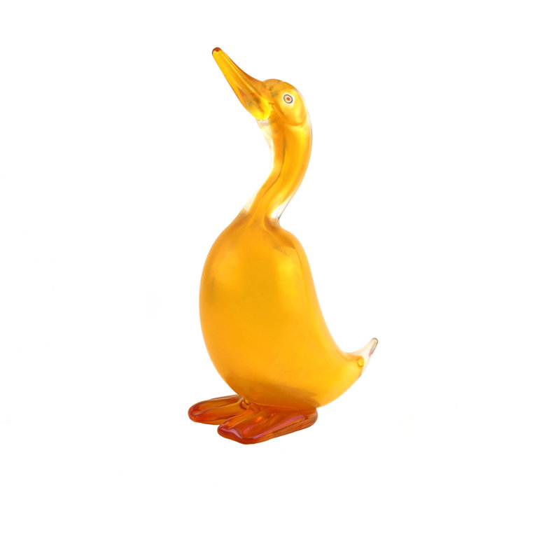 Verre de Murano ambre