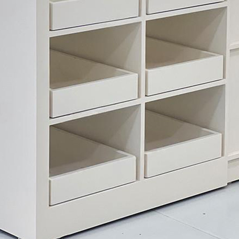 Vitrine d'îlot central tendance, H 35,43 po x l 55,11 po x P 23,62 po