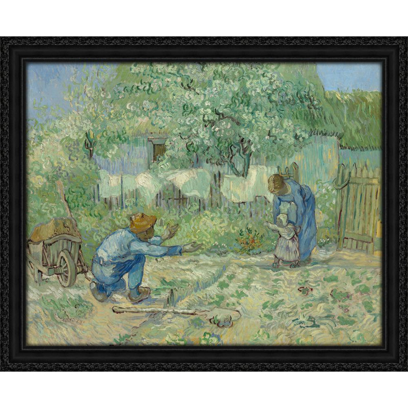 First Steps, after Millet (1890)