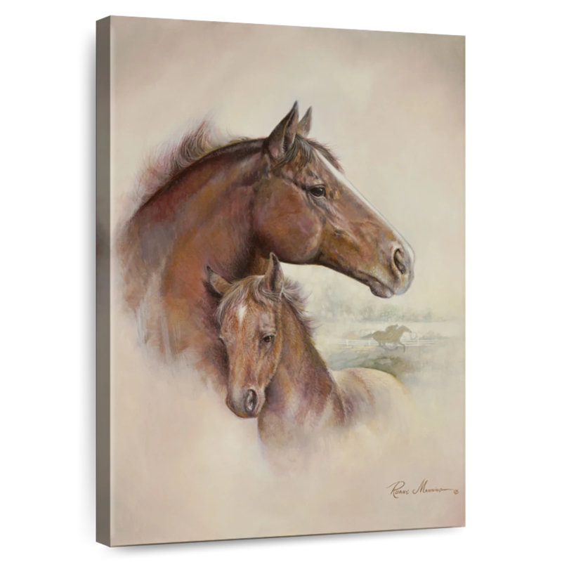 Brampt Race Horse III, H 48 po x l 32 po