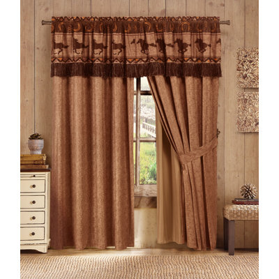 Semi Sheer Curtain Pair