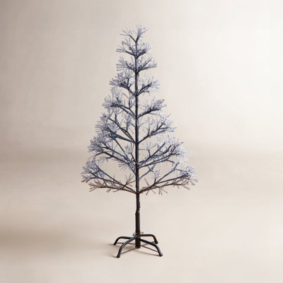 4' Pre-Lit Halloween Starburst Tree