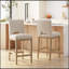Ensemble de 2 tabourets de comptoir 31 pouces, tissu-1965845059
