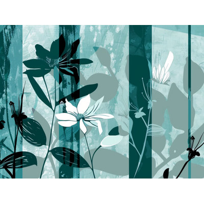 Jeté polaire Modern Flora