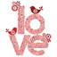 « red love », impression sur toile tendue-19731776-74734828