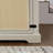 Farmhouse Rattan TV Stand Console Table For Tvs Up To 70 Inches, TV Console Table With 2 Storage Shelves, 2  Rattan Door Cabinets,65"W*15.55"D*23.86"H-343441547