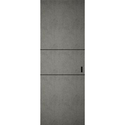 Hidden Barn | Planum 0014 | Sturdy Finished Flush Modern Doors | Magic Concealed Sliding Set