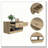 Light Oak Rectangle 2-Shelf 2-Drawer Storage Bench-596949229