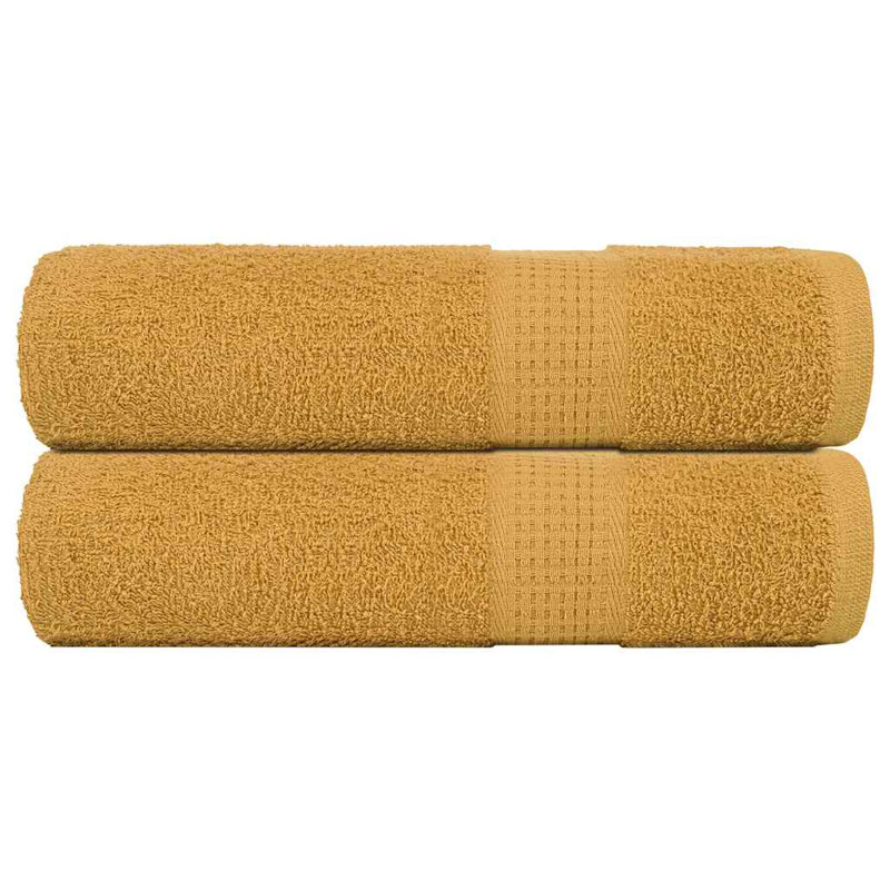 Sanferd 100% Cotton Hand Towel, Gold