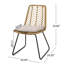 DEJA CHAIR, 2PCS avec 2 coussins