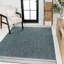 Tapis intérieur / extérieur turquoise / crème Alda-1500328198